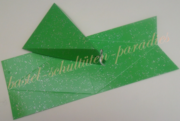 Faltschachtel dreieckig "Diamant" 11cm x 16cm x 6cm